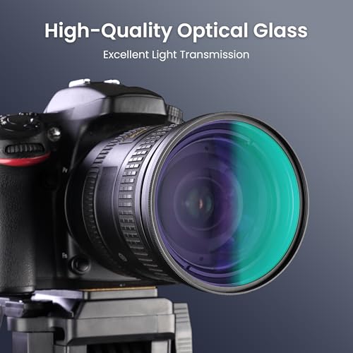 Walking Way 58mm Natural Night Filter for Light Pollution Reduction Nano-Coated Optical Glass for Night Sky/Astrophotography/Star Clarity Anti-Light Pollution Filter
