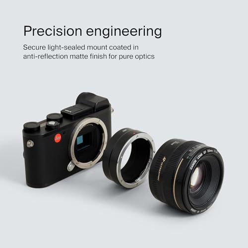 Urth Lens Mount Adapter Compatible with Canon (EF/EF-S) to Leica L (Manual) Canon EF/EF-S