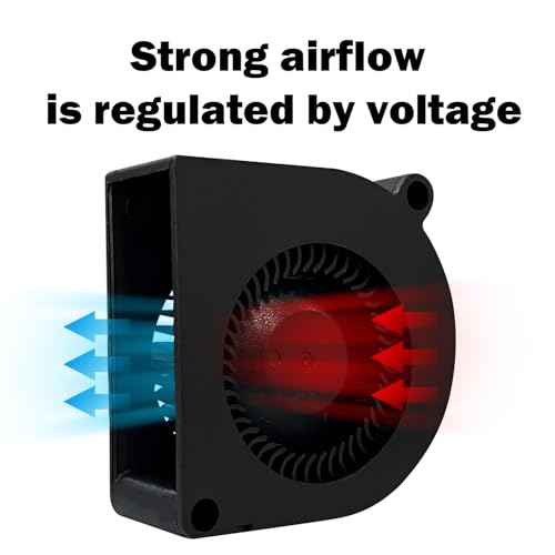 2PCS Kobra 3/Kobra 2 Series Blower Fan 5020 DC 24V for Kobra 2 /Kobra 2 Max/Kobra 2 Pro/Kobra 2 Plus/Kobra 2 Neo