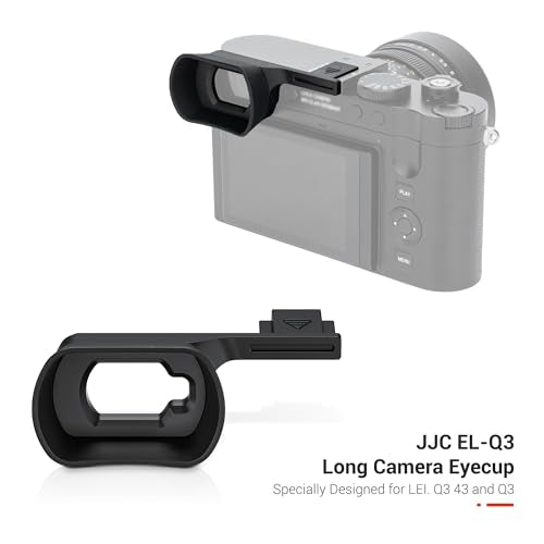 JJC Silicone Eyecup Viewfinder for Leica Q3 43 & Q3 with Extended Design