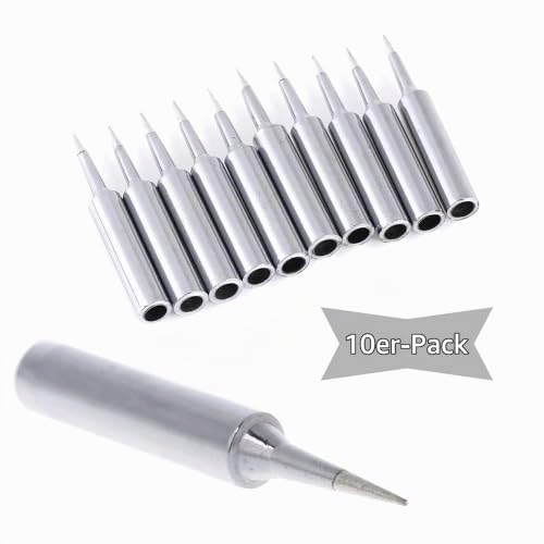 900M-T-I Soldering Tip Set for 900M Soldering Station Tool Pack of 10 | Replacement soldering tips series 900M-T 900M-T-I