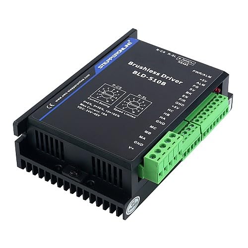 STEPPERONLINE Digital Brushless DC Motor Driver 12V-48VDC Max 15.0A 400W BLD-510B