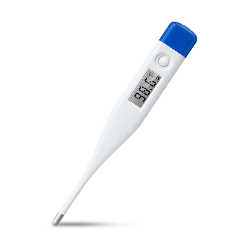 [Australia - AusPower] - [Value Bundle] Berrcom Digital Thermometer DT007 & Berrcom Disposable Digital Thermometers Probe Covers Set of 100 for Adults and Kids DT100TZ 