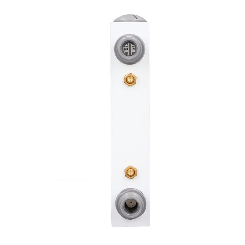 [Australia - AusPower] - Water Meter Panel Type Flowmeter, 1/2in Male Thread and 1/4in Female Thread Djustable Knob Panel Mount Type Flowmeter for PVC Pipe, 0.2-2.0GPM 1-7LPM 