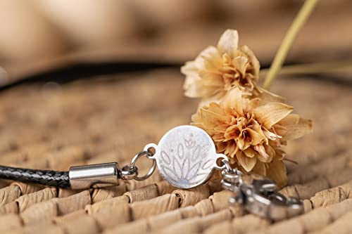 Ayana Crystals Bumblebee Jasper Pendant Necklace, Natural Confidence Stone