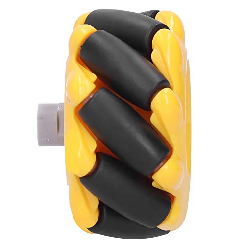 [Australia - AusPower] - Eujgoov Mecanum Wheel, 48mm Omni-Directional Wheel Smart Robot Car Accessories DIY Toy Components (2 Pairs) 2 Pairs 