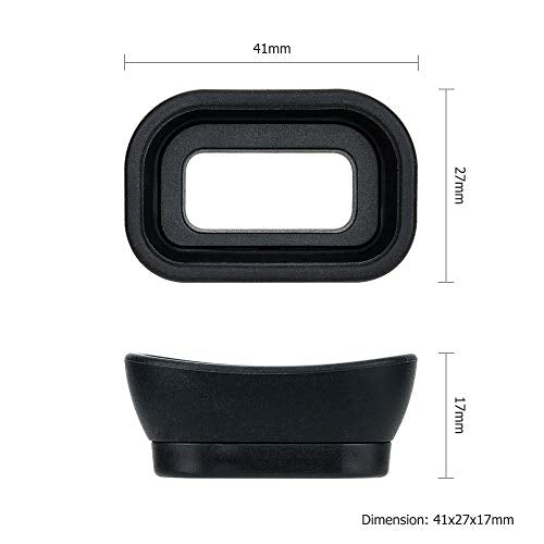 Kiwifotos FDA-EP17 Viewfinder Eyecup Eyepiece for Sony A6400 A6500 A6600 Sony FDA-EP17 Replacement