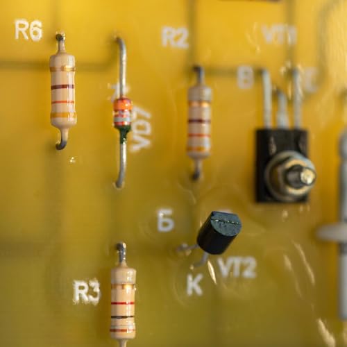 QUARKZMAN Pack of 40 50K Ohm NTC Resistors Assortment, MF58 3950B 1% Metal Film, Resistance Set, Thermistor Temperature Sensors