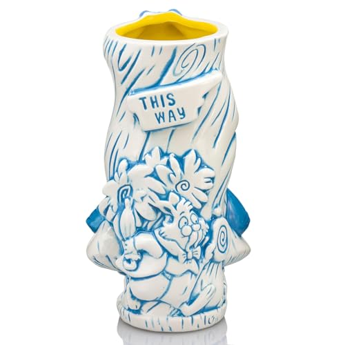 Geeki Tikis Disney Alice In Wonderland Alice Ceramic Mug | Party Cocktail Tumbler For Liquor and Beverages | Holds 20 Ounces