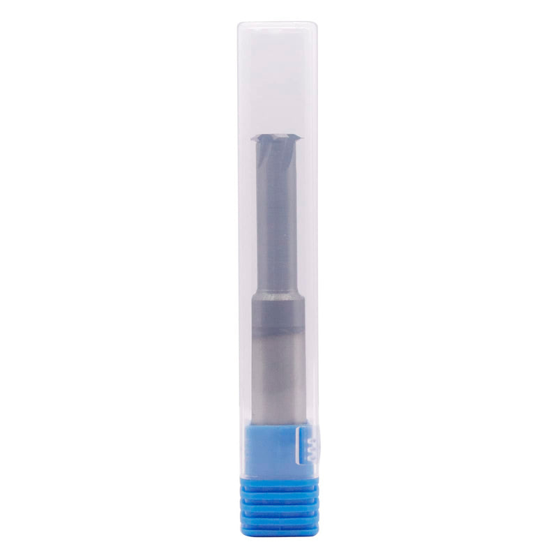 [Australia - AusPower] - 5/8" 11-32 TPI Single Pitch Solid Carbide Thread end Mill - AlTiN Coated, 5 Flute- .490" Cutting Diameter, Necked to Thread 1.375 Deep, 1/2" Shank Diameter, 3-1/2" Overall Length 