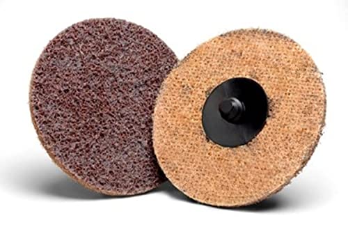Pro-Graad R-Type 3-inch coarse brown surface conditioning quick change discs, 25 pack