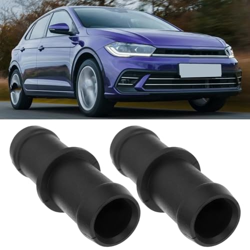4pcs 18mm Coolant Hose Connector Pipe for 18mm ID Car Hose Pipes