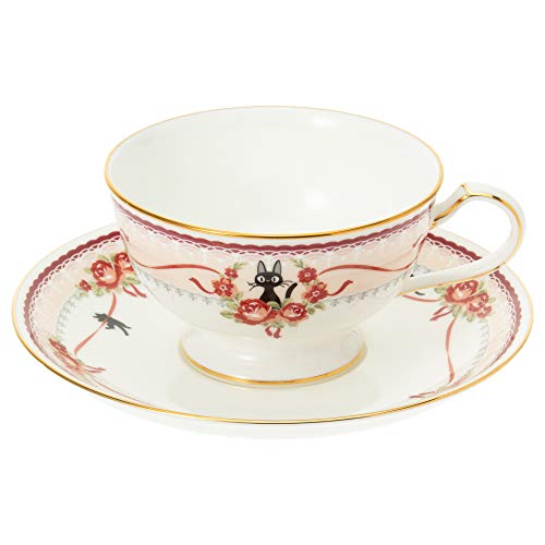 Noritake Majo Kiki's delivery Service Tea Coffee Cup Plate (Pink) MJ97221/H-612L Pink