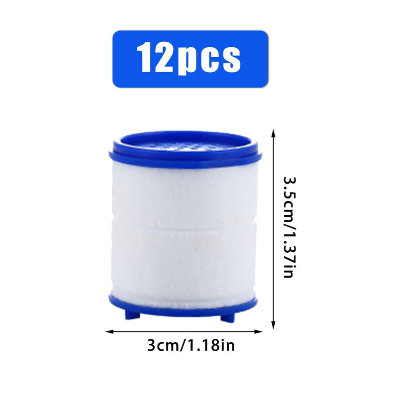 [Australia - AusPower] - oupados 12 Pieces Filter Element for Tap Filter Water Filter Tap Drinking Water Tap Filter Attachment for Sink, Kitchen, Bathroom 