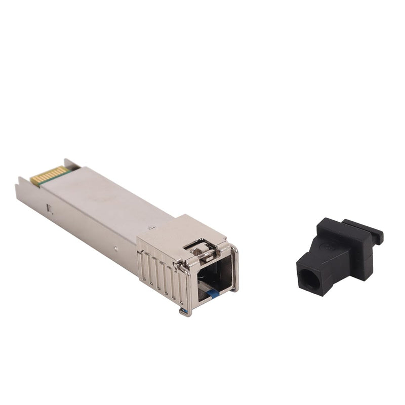 Pack of 2 1.25Gbps Single Mode BIDI SFP SC Transceiver Modules - 3km Range, Transmission Power 1550nm/Receive 1310nm, Pair with WDM Technology