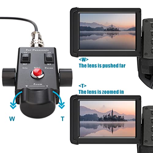 Camcorder Zoom Controller, Remote Control Zoom/Iris/Focus.
