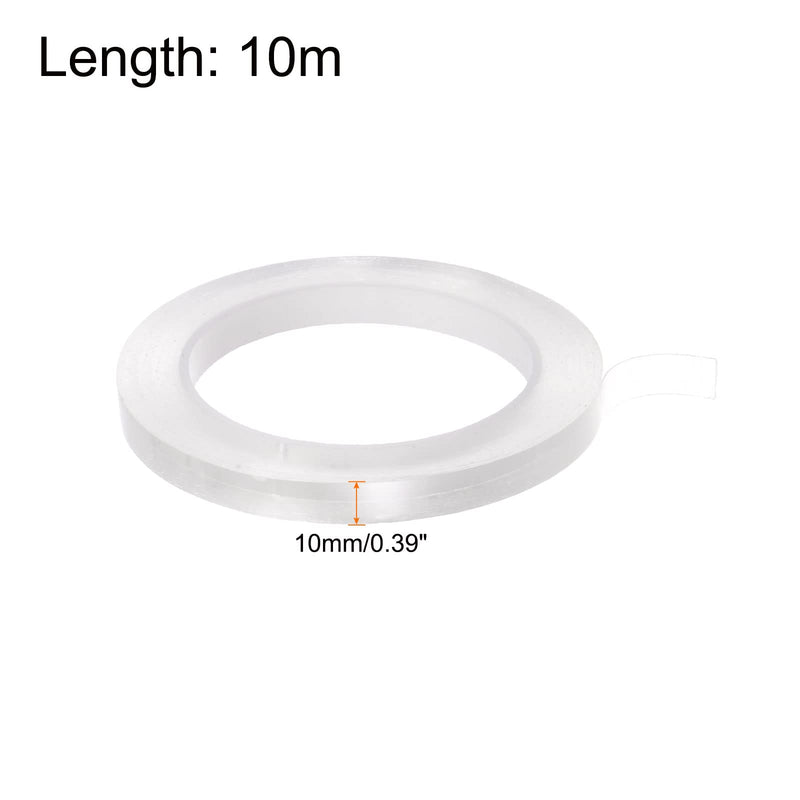 HARFINGTON Caulk Strip Tape Clear 0.4" x33Ft Waterproof Sealing Tape with Sealing Tool for Kitchen Cooktop Sink Bathtub Shower Toilet 0.4" 1