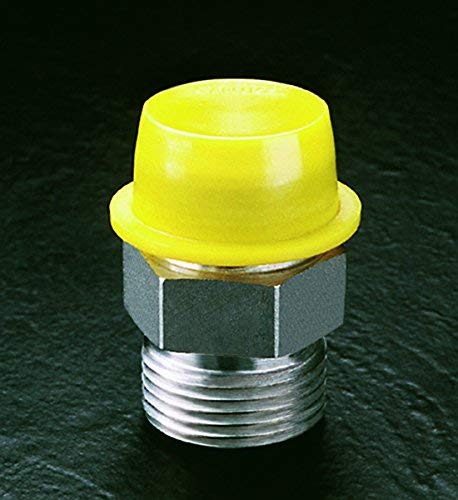 [Australia - AusPower] - Caplugs WW-1064 WW Series – Plastic Tapered Cap and Plug with Wide Thick Flange, 4 Pack, Yellow LD-PE, Cap OD 3.937" x Plug ID 4.135" Threaded and Non-Threaded Protection, Masking (99394900) 
