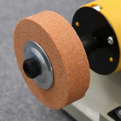 Grinding Wheel 75 mm, Pack of 3 Silicon Carbide Sanding Disc, Polishing Disc, Round Grinding Stone, Polishing Discs for Double Sanders for Metal, Ceramic, Wood