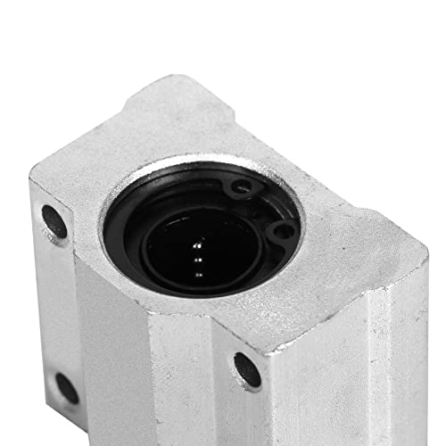4Pcs SCS12UU Linear Motion Ball Bearing Slide Unit Bushing(12MM Inner Dia.) for CNC Machine Linear Sliding, 3D Printer Part