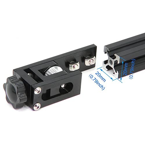 3D Printer Belt Tensioner Upgrade 2020 Profile X-axis + 4040 Y-axis Synchronous Belt Tensioner for Ender 3 Pro/ Ender3 V2/ CR-20 Pro (2020 X-axis+4040 Y-axis) 2020 X-axis+4040 Y-axis
