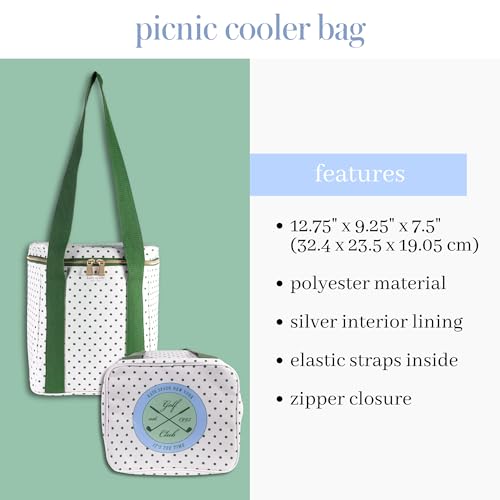 kate spade new york Tall Insulated Cooler Bag, Golf Club