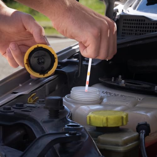 6 x Coolant Test Strips 3 in 1 Glycol/Reserve Alkalinity/pH | Suitable for cars, trucks and motorcycles