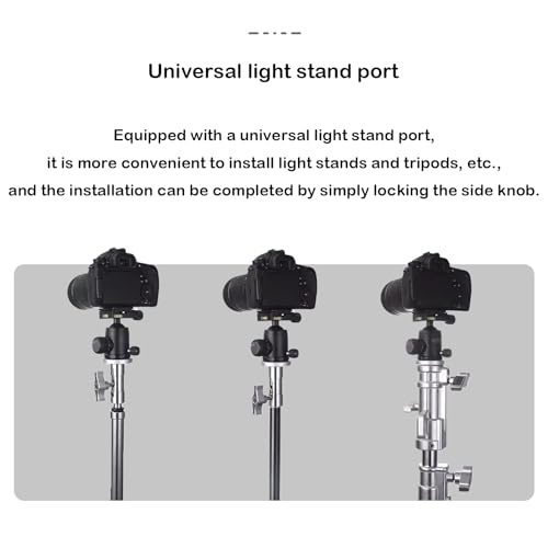 2-Pack 5/8" to 3/8" Baby Pin Adapter for Light Stands 2