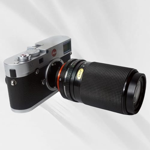 PHOLSY Lens Adapter Compatible with Minolta MD MC Lens and Leica M Camera Minolta MD to Leica M