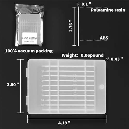 ESD Safe Sensor Cleaning Swab, 2.5mm/0.1inch,No Residue 2.5Mm-Electrostatic adsorption-10PCS