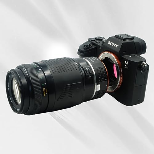 PHOLSY Lens Mount Adapter Compatible with Canon EF Lens to Sony E Camera Canon EF/EF S to Sony E
