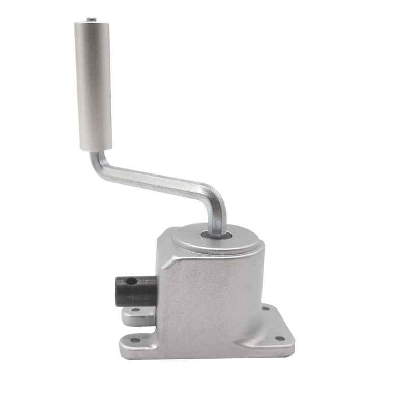 [Australia - AusPower] - 1:1 Manual Right Angle Tapered Bevel Gearbox with Handle 1.5 Module 20 Teeth 90° Angle Drive Steering Gear Device Simple Mechanical DIY Module with 15mm Shaft 