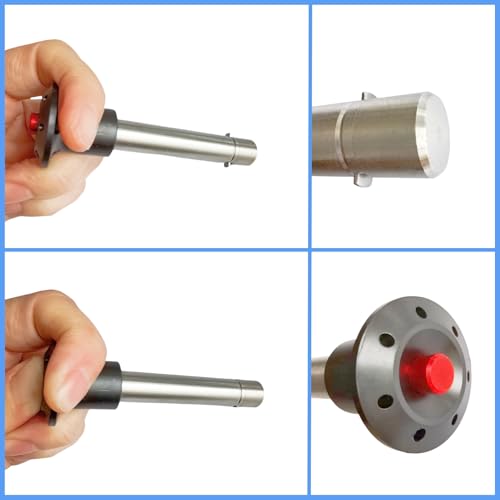 ZRuiYFFS stainless steel tongue locking pin with quick-release pawl, 10mm diameter and 60mm clamping length