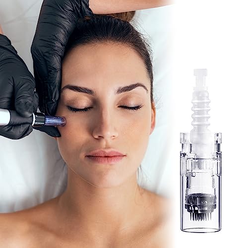 36 Pin Needle Cartridge for Dermapen M5 M7 N2 and E30 | Pack of 10 | Compatible with Dr. Pen Only | Surgical Steel Needle | Hair and Skin Restoration, Improving Scars