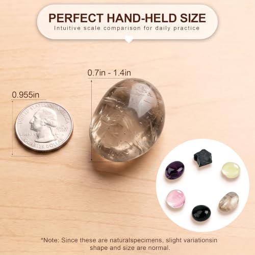 Home Protection Crystal Set - Healing Crystals Negative Energy Removal House Protection Crystal Set