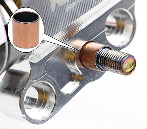 [Australia - AusPower] - Bettomshin 6Pcs Sleeve Bearing, 12mm Bore 14mm OD 20mm Length, Plain Bearings Wrapped Oilless Bushings for Sliding Parts of Machinery, Printing Presses, Textile Machines 