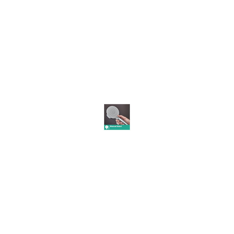 hansgrohe Vernis Blend 4-inch 2-Spray Handheld Shower Head, IntenseRain in Chrome, 2.5 GPM, 26340001 1.75
