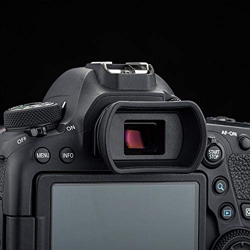 Soft Camera Eyecup Eyepiece Viewfinder Eyeshade for Canon EOS 6DM2 5DM2 6D 5D Mark II 90D 80D 77D 70D 60D 50D 4000D 2000D Rebel T100 T8i T7i T7 T6s T6i T6 T5i T5 T4i SL3 SL2 Replac Canon EB EF Eye Cup Replace Canon EF EB Eyecup
