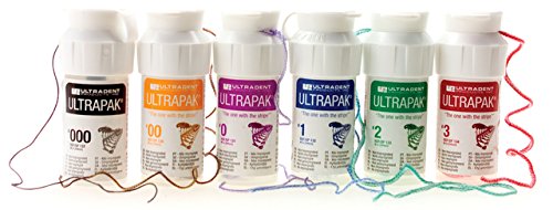 [Australia - AusPower] - Ultrapak Dental Gingival Retraction Knitted Cord Size 000 Ultradent (9331) 