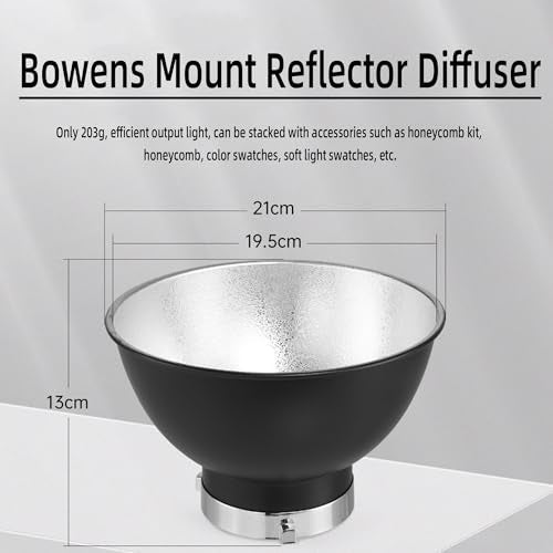 Godox 8.2" / 21cm Bowens Mount Standard Reflector Diffuser