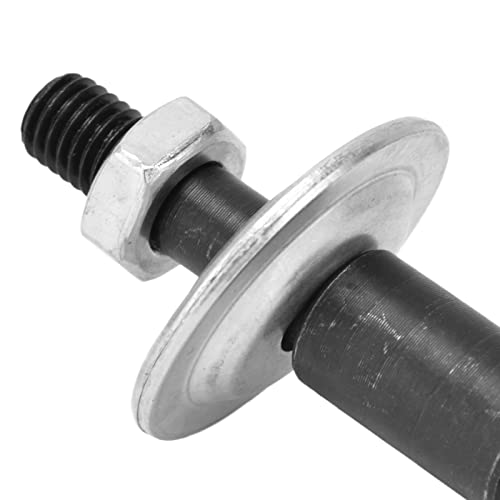 [Australia - AusPower] - Pissente Drill Arbor Adapter, 8.3mm Shank, M8 x 1.25 Thread, Hand-Tightened, Includes Adapter, Nut, 2 Washers 
