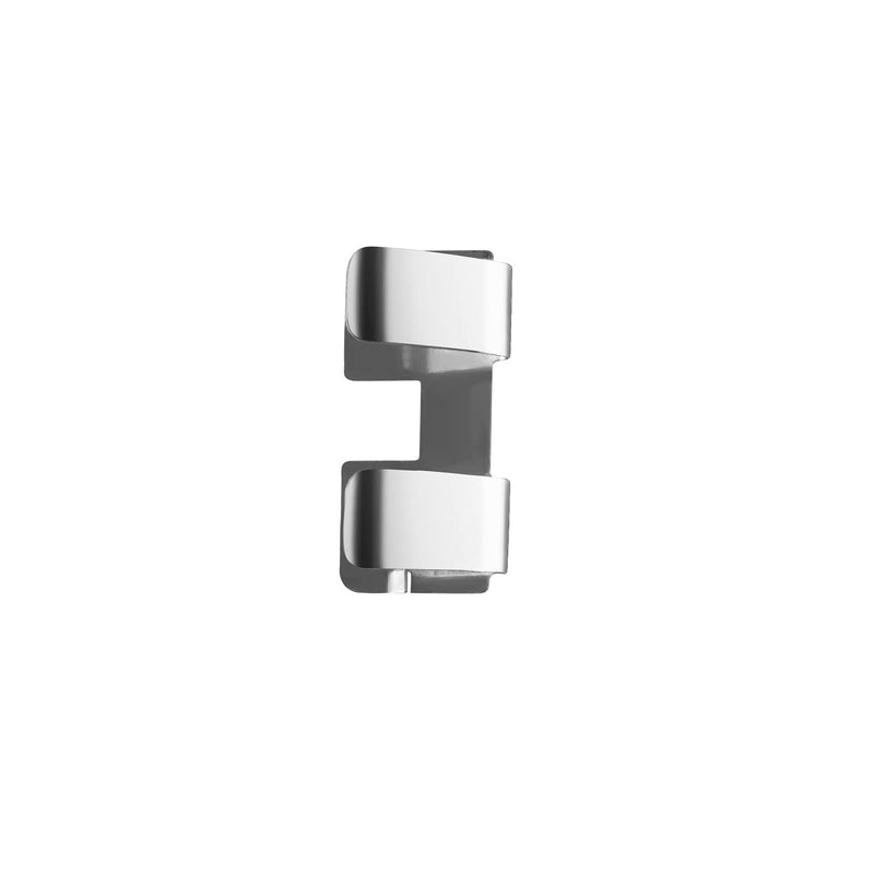 [Australia - AusPower] - Battery Compartment Contact Piece Compatible with FLUKE 187 Multimeter Battery Contact Plate Replacement Parts (Silver) silver 