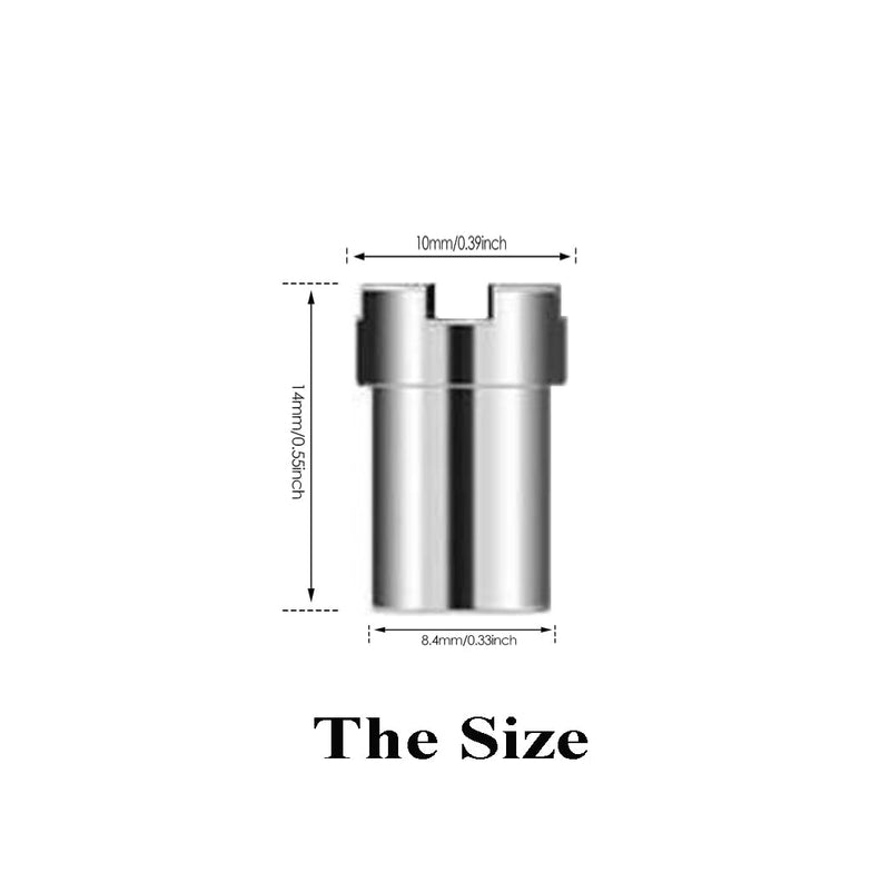 [Australia - AusPower] - Magnetic Ring Connector Adapter,Threaded Metal Accessories,Universal Multi Function, 5 Pack 