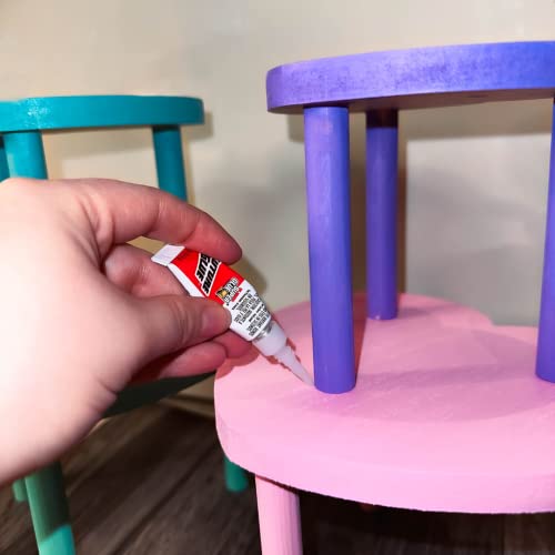 Super Glue Future Glue Liquid, 6 mini single-use tubes, 1 gram each, pack of 3 wood glue set