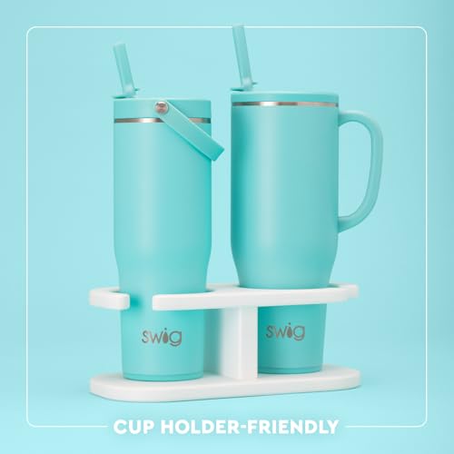 Swig Life 30oz Leakproof To-Go Tumbler with Handle, Giddy Up 30 Ounces