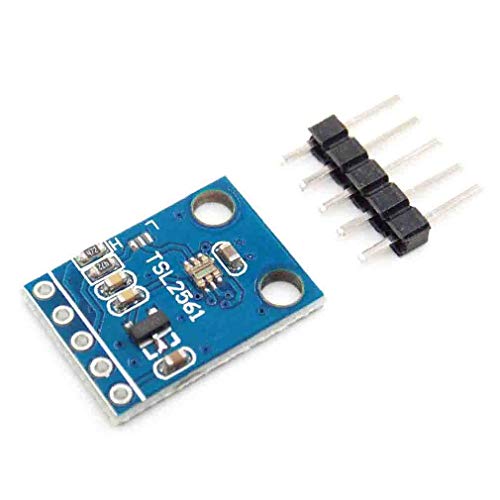 Hailege 2pcs TSL2561 Light Luminosity Sensor Infrared Light Brightness Sensor Luminance Sensor