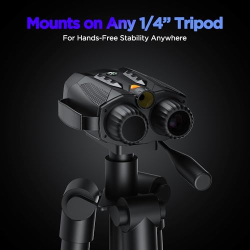 Night Vision Goggles for Adults 4k: Tactical Binoculars with Camera - Infrared Goggles for Hunter - Digital Electronics Gift - Hunting Gifts for Men/Dad/Husband - Cool Tech Gadgets for Camping/Boating