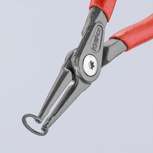 KNIPEX internal precision snap ring pliers, 5.50-inch tool with narrow tips for installing internal retaining rings