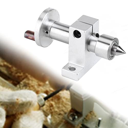 Ausla Live Center Double Bearing Tailstock Lathe | Centring point, rolling core, double turning centre, for mini lathes