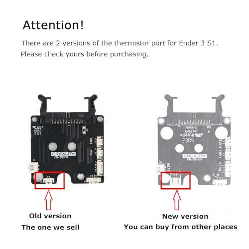 Ender 3 S1 Hotend High Temperature Pro 300℃ Sprite Extruder Heater Block Kit, Compatible with Ender 3 S1 Pro/Ender 3 S1 3D Printer